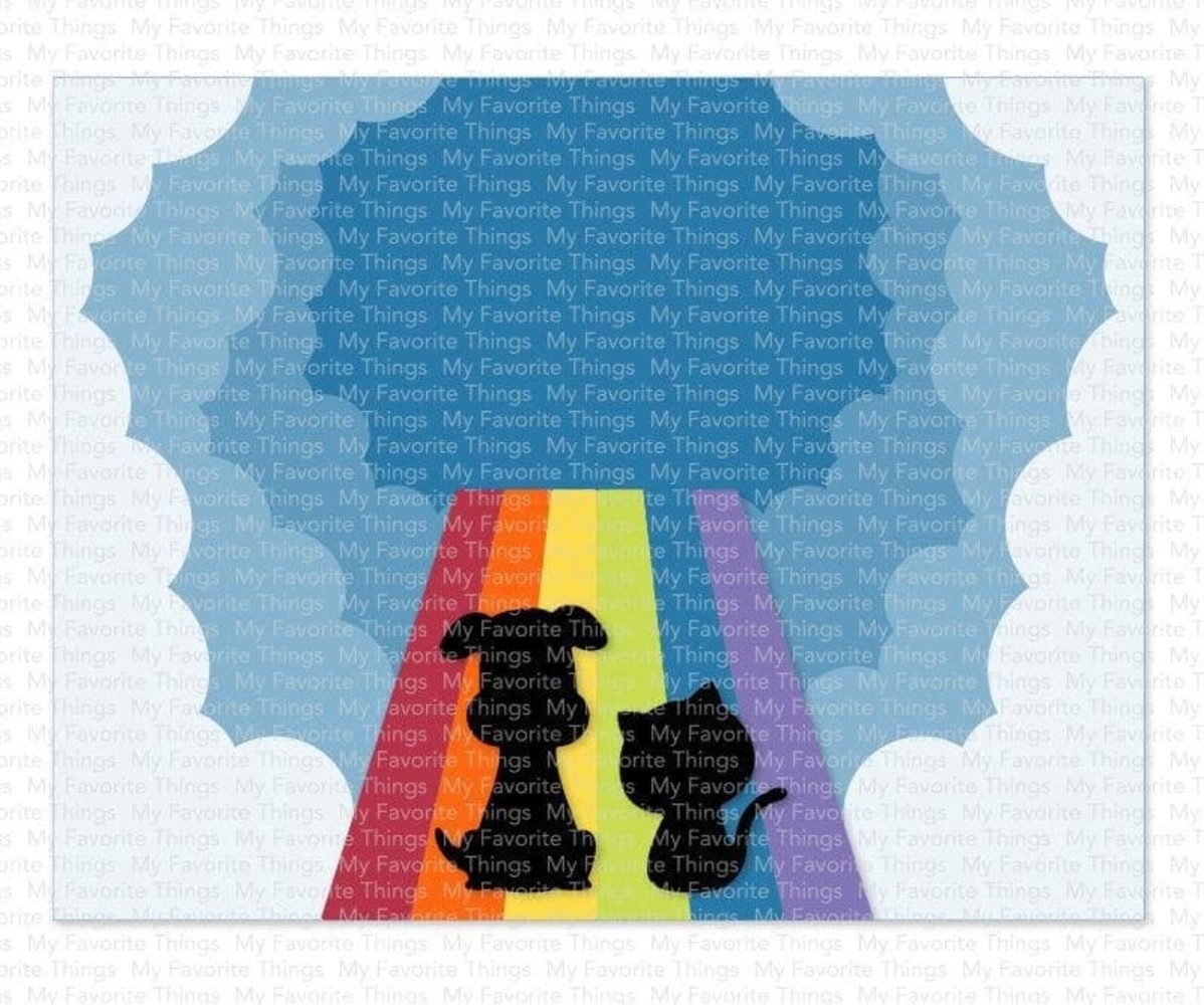 My Favorite Things Through the Clouds Stencil (ST-167) My Favorite Things Through the Clouds Stencil (ST-167)