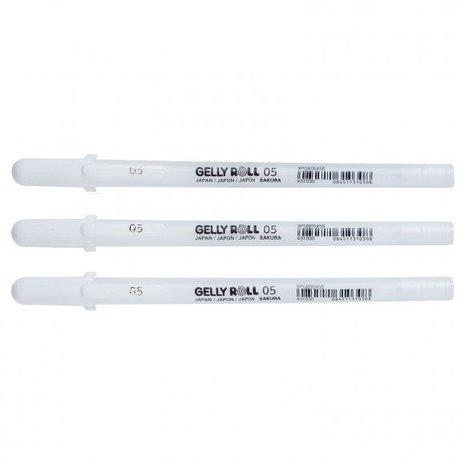 SAKURA Gelly Roll Gelpen Wit (POXPGBWH3A) SAKURA Gelly Roll Gelpen Wit (POXPGBWH3A)