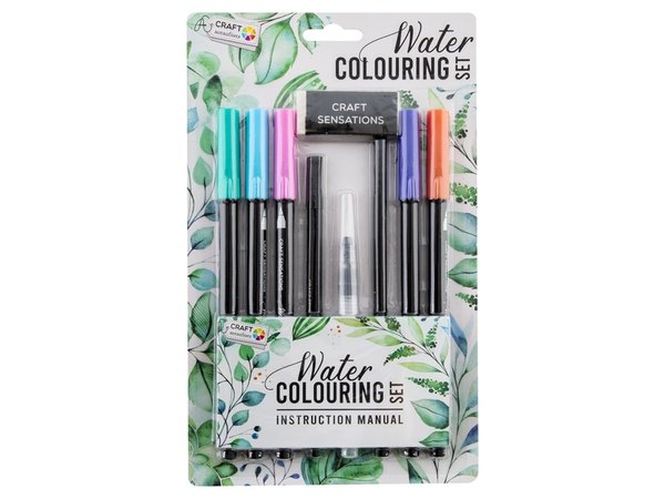 Craft Sensations Water Colouring Set Bright (CR0475/A) Craft Sensations Water Colouring Set Bright (CR0475/A)