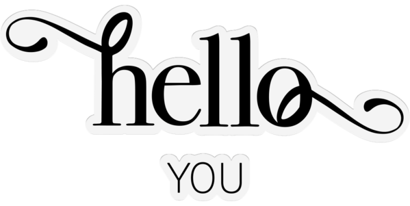 Gemini Fancy Sentiment Hello You Stamp & Die (GEM-STD-FS-HEYO) Gemini Fancy Sentiment Hello You Stamp & Die (GEM-STD-FS-HEYO)