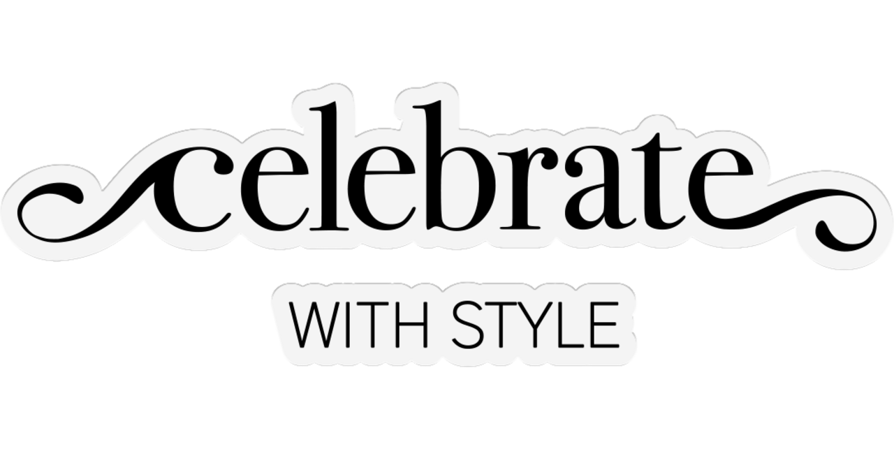 Gemini Fancy Sentiment Celebrate with Style Stamp & Die (GEM-STD-FS-CEWS) Gemini Fancy Sentiment Celebrate with Style Stamp & Die (GEM-STD-FS-CEWS)