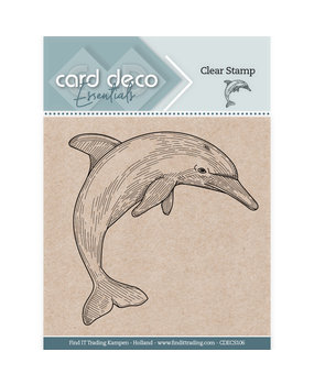 Card Deco Clear Stamp Dolphin (CDECS106)* Card Deco Clear Stamp Dolphin (CDECS106)*