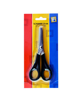 SOHO Schaar Ronde Punt Zwart 13 cm (373731) SOHO Schaar Ronde Punt Zwart 13 cm (373731)