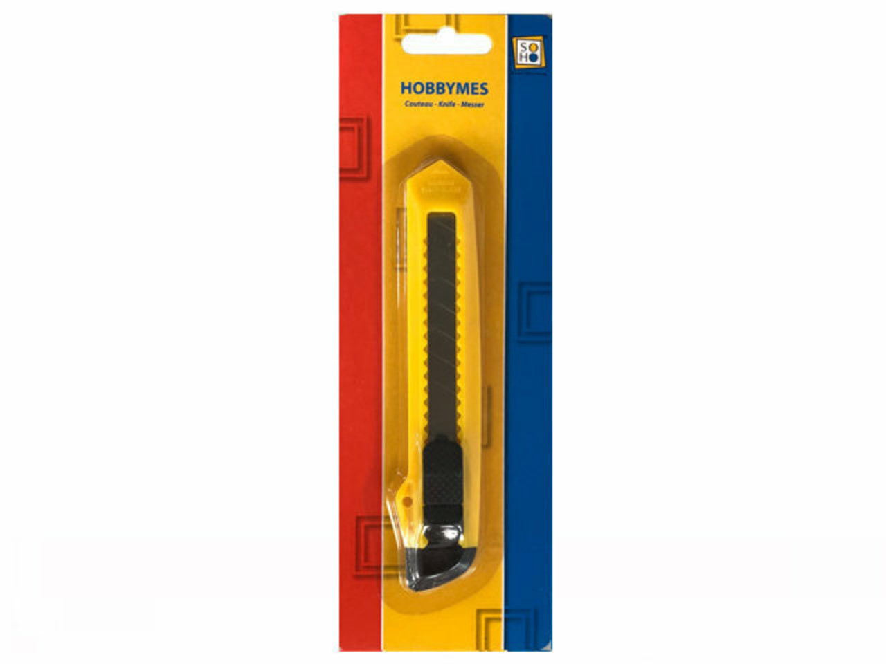 SOHO Afbreekmes Geel (37261)