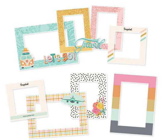 Simple Stories Let's Go! Chipboard Frames (17720) Simple Stories Let's Go! Chipboard Frames (17720)