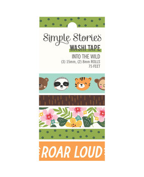 Simple Stories Into the Wild Washi Tape (17625) Simple Stories Into the Wild Washi Tape (17625)
