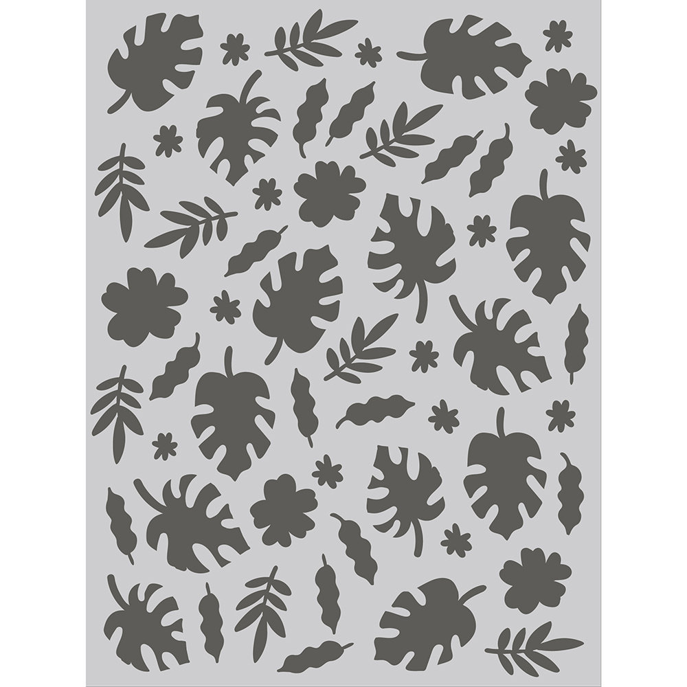 Simple Stories Into the Wild Stencil Jungle Leaves (17626) Simple Stories Into the Wild Stencil Jungle Leaves (17626)
