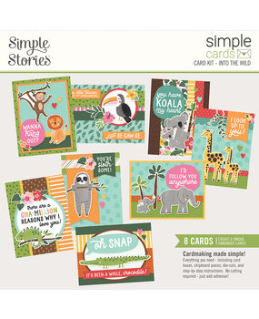 Simple Stories Into the Wild Simple Cards Kit (17628) Simple Stories Into the Wild Simple Cards Kit (17628)
