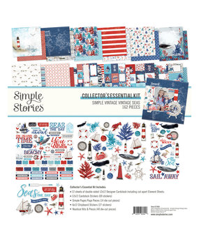 Simple Stories Simple Vintage Vintage Seas 12x12 Inch Collector's Essential Kit (17836) Simple Stories Simple Vintage Vintage Seas 12x12 Inch Collector's Essential Kit (17836)