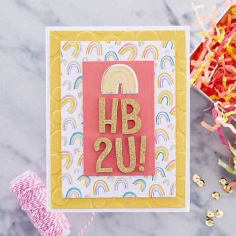 Spellbinders Cheerful Occasions 6x6 Inch Paper Pad (SCS-191) Spellbinders Cheerful Occasions 6x6 Inch Paper Pad (SCS-191)
