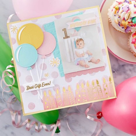Spellbinders Cheerful Occasions 6x6 Inch Paper Pad (SCS-191) Spellbinders Cheerful Occasions 6x6 Inch Paper Pad (SCS-191)