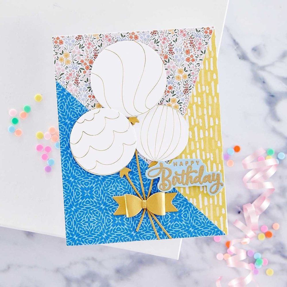 Spellbinders Cheerful Occasions 6x6 Inch Paper Pad (SCS-191) Spellbinders Cheerful Occasions 6x6 Inch Paper Pad (SCS-191)