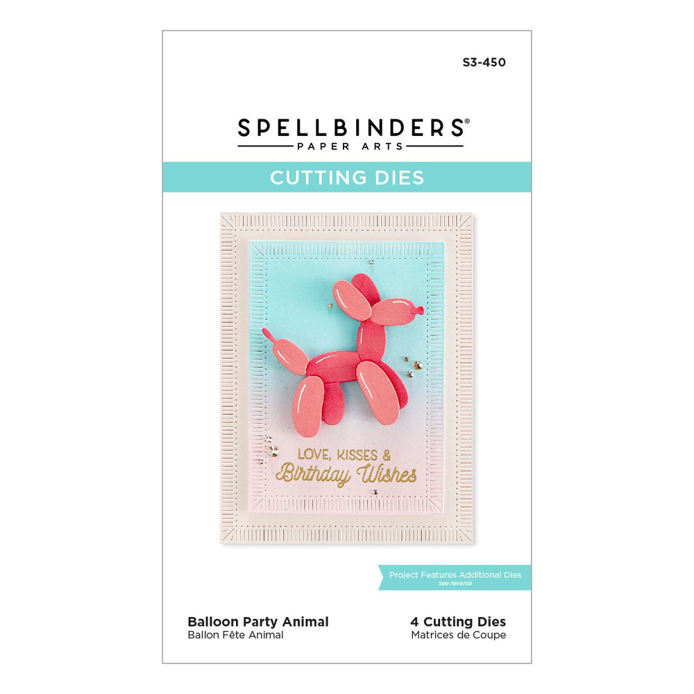 Spellbinders Snijmal Balloon Party Animal (S3-450)