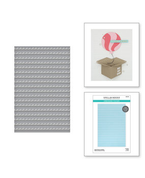 Spellbinders Hand Drawn Scallops Embossing Folder (SES-038)
