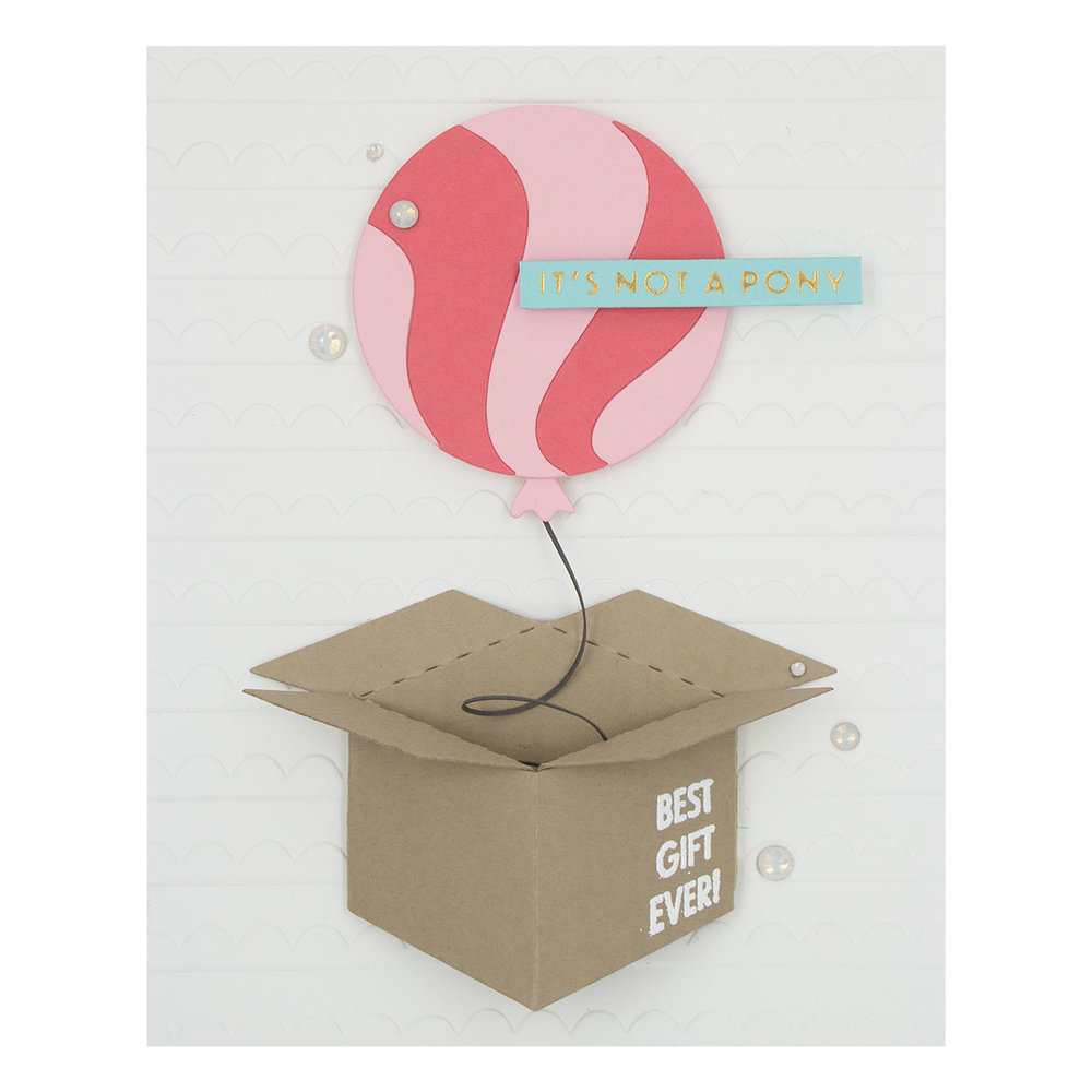 Spellbinders Hand Drawn Scallops Embossing Folder (SES-038)