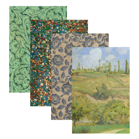 Spellbinders Blue Green Palette Sampler 6x9 Inch Paper Pad (CH-009) Spellbinders Blue Green Palette Sampler 6x9 Inch Paper Pad (CH-009)