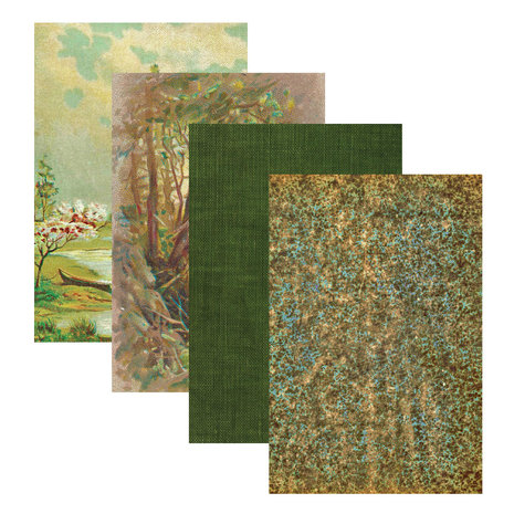 Spellbinders Blue Green Palette Sampler 6x9 Inch Paper Pad (CH-009) Spellbinders Blue Green Palette Sampler 6x9 Inch Paper Pad (CH-009)