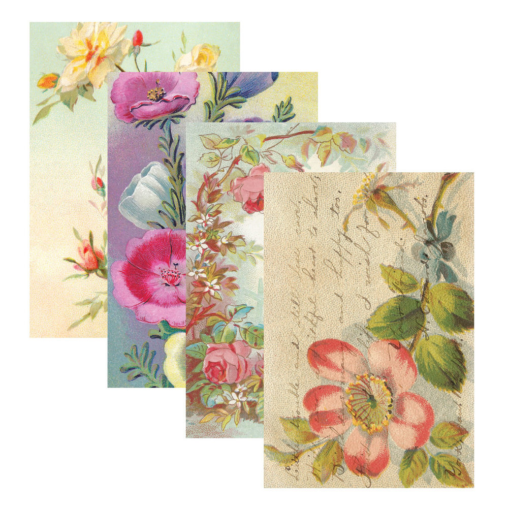 Spellbinders Florals Palette Sampler 6x9 Inch Paper Pad (CH-010) Spellbinders Florals Palette Sampler 6x9 Inch Paper Pad (CH-010)
