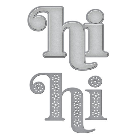 Spellbinders Snijmal Stitched Hi (S4-1202)