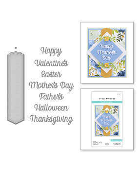 Spellbinders Snijmal Merry Everything Words (S4-1205) Spellbinders Snijmal Merry Everything Words (S4-1205)