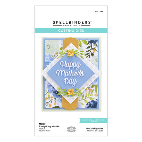 Spellbinders Snijmal Merry Everything Words (S4-1205) Spellbinders Snijmal Merry Everything Words (S4-1205)