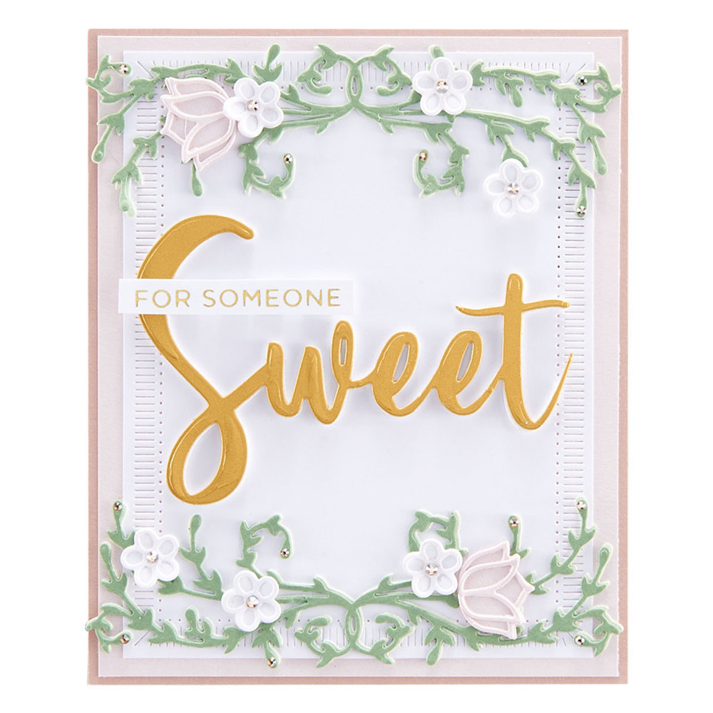 Spellbinders Snijmal My Sweet Friend (S5-512) Spellbinders Snijmal My Sweet Friend (S5-512)