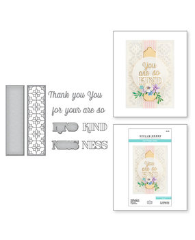 Spellbinders Snijmal Thank you for your Kindness (S5-513)