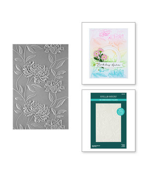 Spellbinders Beautiful Blooms 3D Embossing Folder (E3D-026)