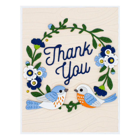 Spellbinders Knock on Wood 3D Embossing Folder (E3D-028)