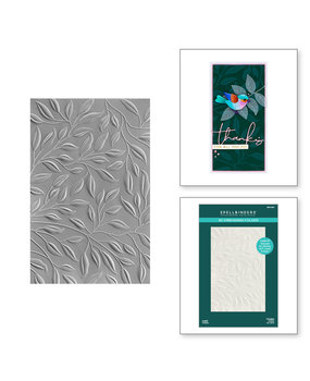 Spellbinders Leafy 3D Embossing Folder (E3D-030)