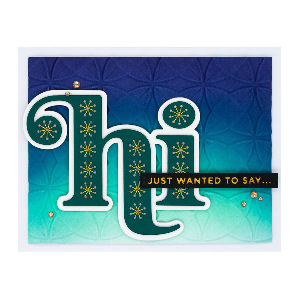 Spellbinders Origami Folds 3D Embossing Folder (E3D-035)