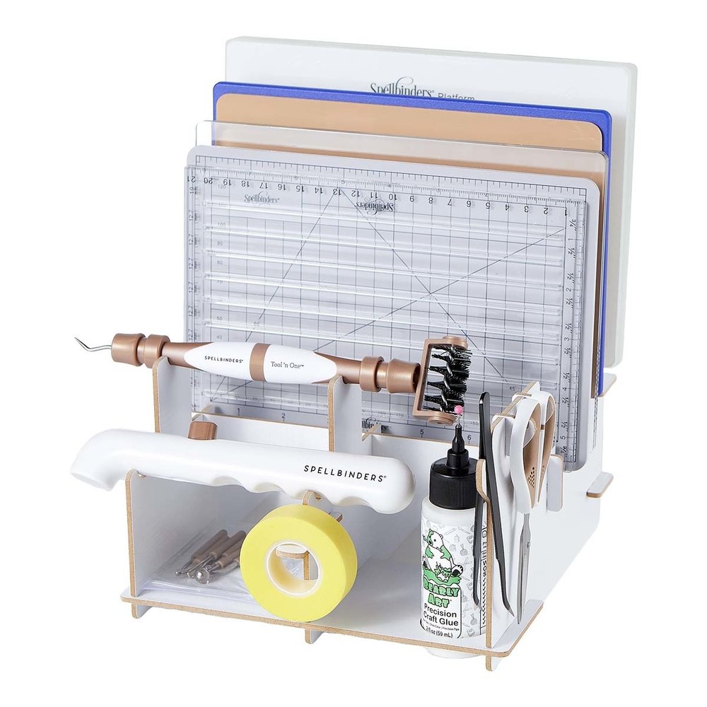 Spellbinders Assemble & Store Die Cutting Station (T-026) Spellbinders Assemble & Store Die Cutting Station (T-026)