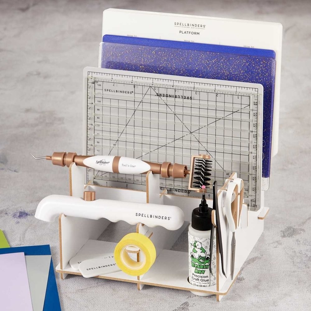 Spellbinders Assemble & Store Die Cutting Station (T-026) Spellbinders Assemble & Store Die Cutting Station (T-026)