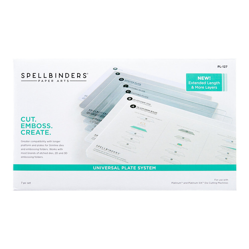 Spellbinders Universal Plate System (7pcs) (PL-127)