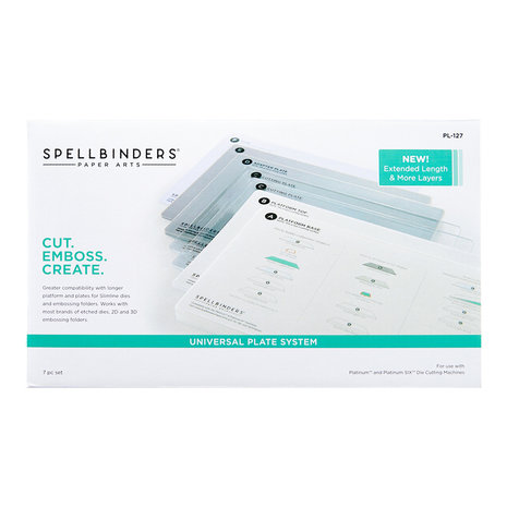 Spellbinders Universal Plate System (7pcs) (PL-127)