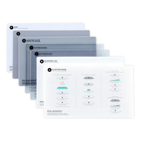 Spellbinders Universal Plate System (7pcs) (PL-127)