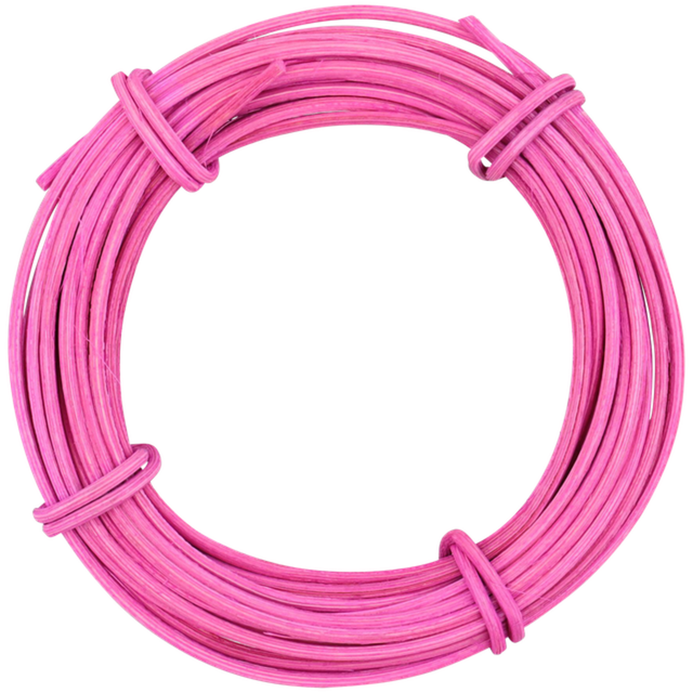 Hobby Flora Gekleurd Riet Dark Pink (3008853)