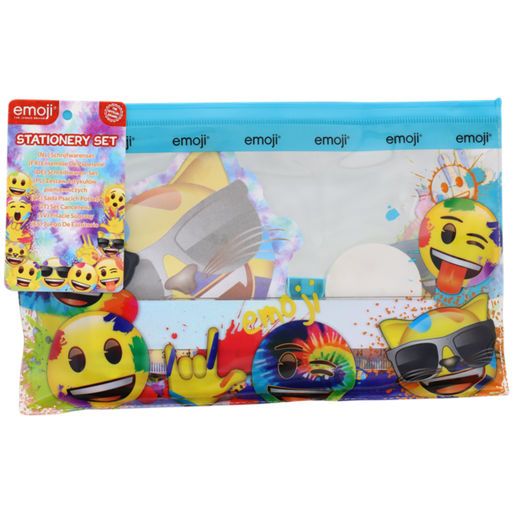 Emoji Stationery Set Tie-Dye (1810459)