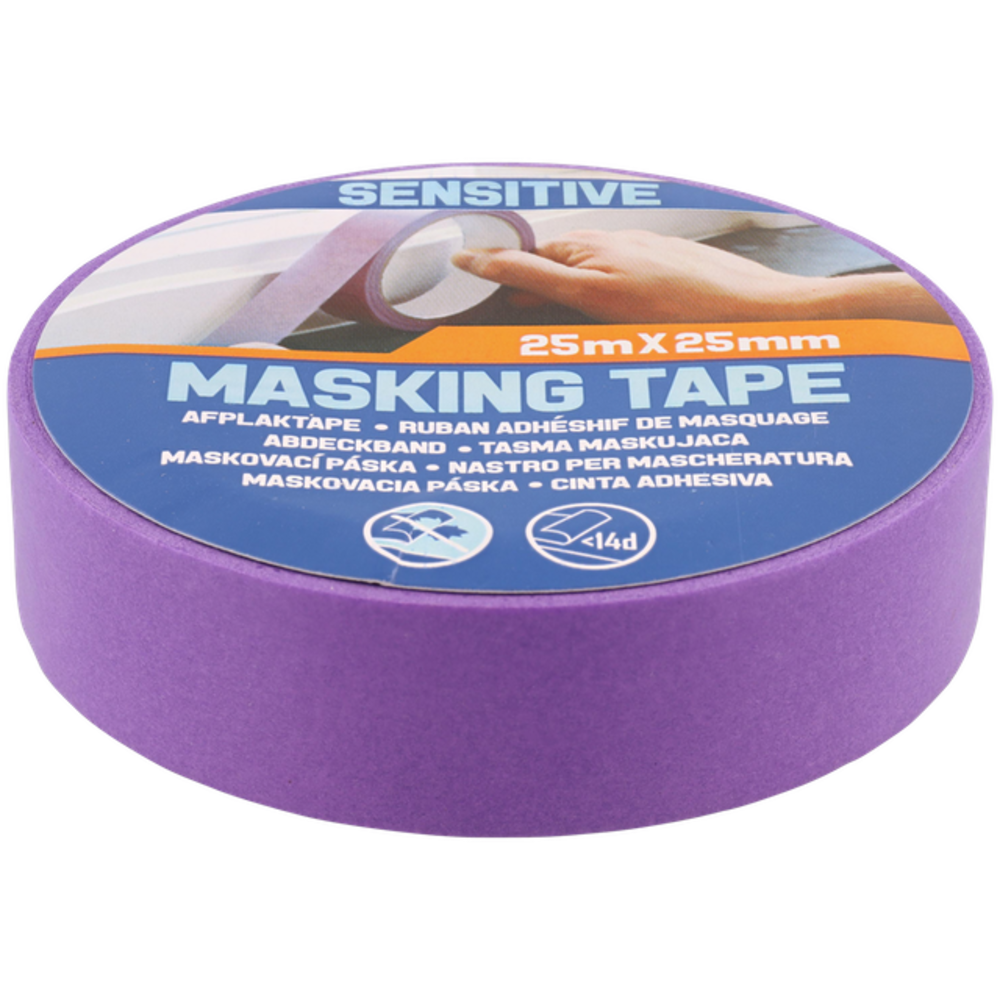 Paperpads.nl SELECT Sensitive Masking Tape 25 mm x 25 meter (245563) Paperpads.nl SELECT Sensitive Masking Tape 25 mm x 25 meter (245563)