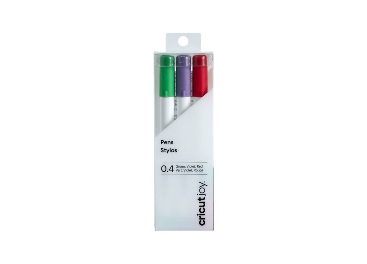 Cricut Joy Fine Point Pens Red/Green/Violet 0.4 mm (2007077)