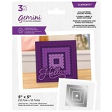 Gemini Nesting Frame Scallop Edge Square Frames Elements Dies (GEM-MD-ELE-SESQ)