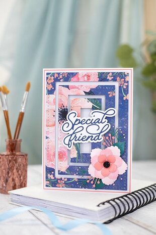 Gemini Nesting Frame Cross Stitch Rectangle Frames Elements Dies (GEM-MD-ELE-CSRE)