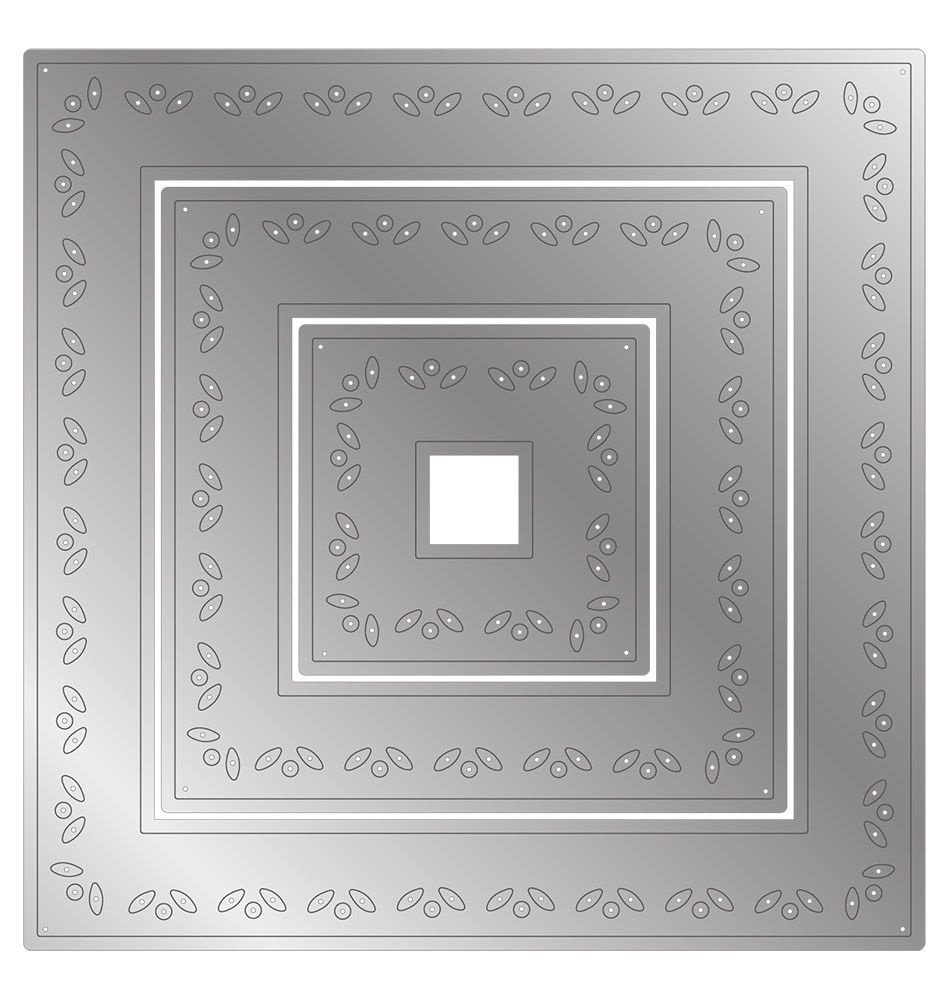 Gemini Nesting Frame Ditsy Floral Square Frames Elements Dies (GEM-MD-ELE-DFSQ) Gemini Nesting Frame Ditsy Floral Square Frames Elements Dies (GEM-MD-ELE-DFSQ)