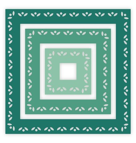 Gemini Nesting Frame Ditsy Floral Square Frames Elements Dies (GEM-MD-ELE-DFSQ) Gemini Nesting Frame Ditsy Floral Square Frames Elements Dies (GEM-MD-ELE-DFSQ)