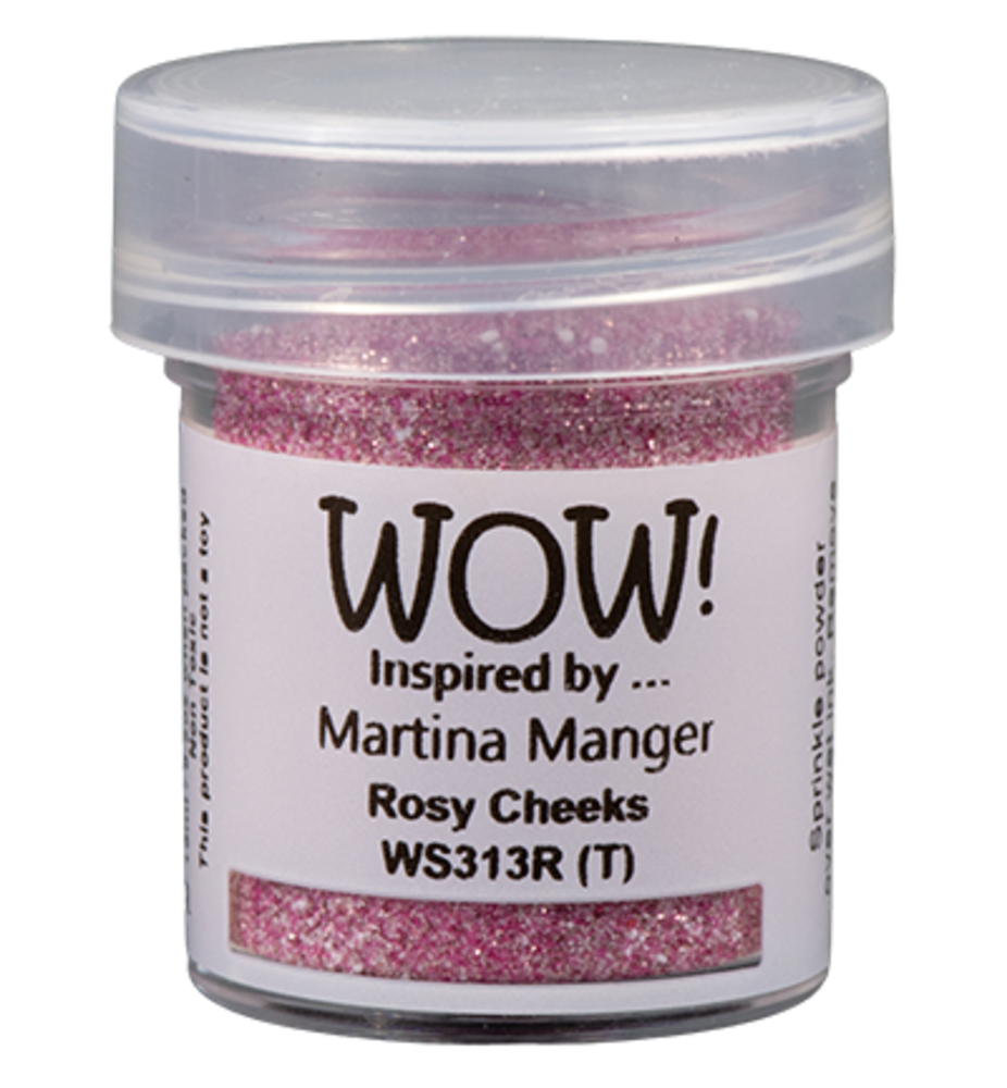 WOW! Rosy Cheeks Embossing Powder (WS313R) WOW! Rosy Cheeks Embossing Powder (WS313R)