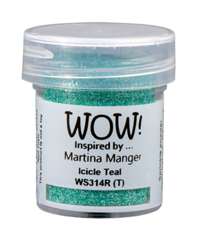 WOW! Icicle Teal Embossing Powder (WS314R)