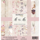Reprint Mr & Mrs 12x12 Inch Paper Pack (CRP056)