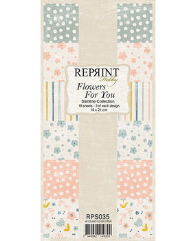 Reprint Flowers For You Slimline Paper Pack (RPS035)