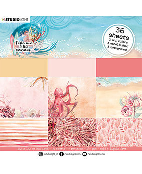 Studio Light Take me to the Ocean Warm Colors 6x6 Inch Paper Pad (SL-TO-PP36) Studio Light Take me to the Ocean Warm Colors 6x6 Inch Paper Pad (SL-TO-PP36)