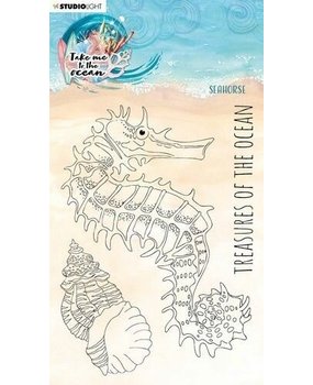 Studio Light Take me to the Ocean Clear Stamps Seahorse (SL-TO-STAMP218)